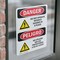 Signmission Do Not Operate Without Guards Bilingual Danger Sign, Vinyl Decal, 10in W x 14in L, 2PK OS-2PACK-DS-D-1014-VS-1160 - alternate 2